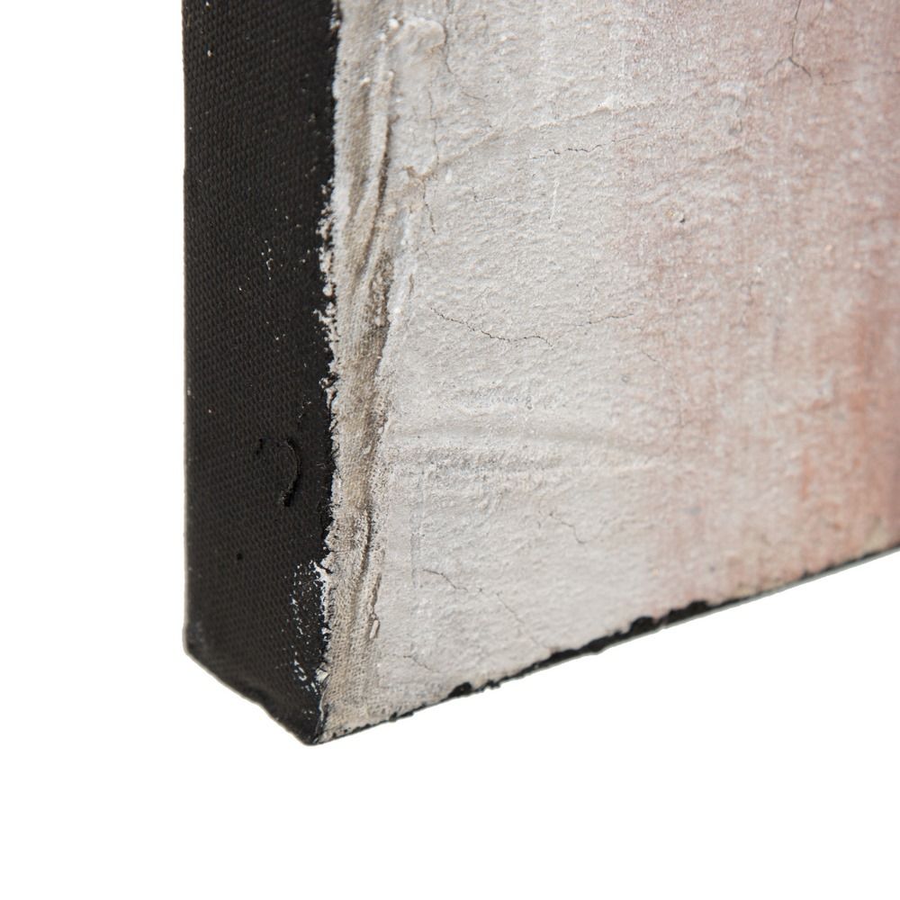 Pintura abstrata pintada à mão sobre tela de algodão