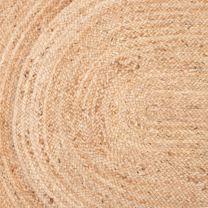 Tapete decorativo de juta natural 290 x 200 cm