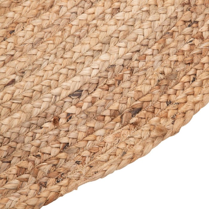 Tapete decorativo de juta natural 290 x 200 cm