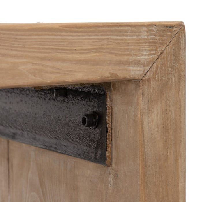 Mesa de Jantar em Madeira de Pinho Natural 200 x 100 x 76 cm