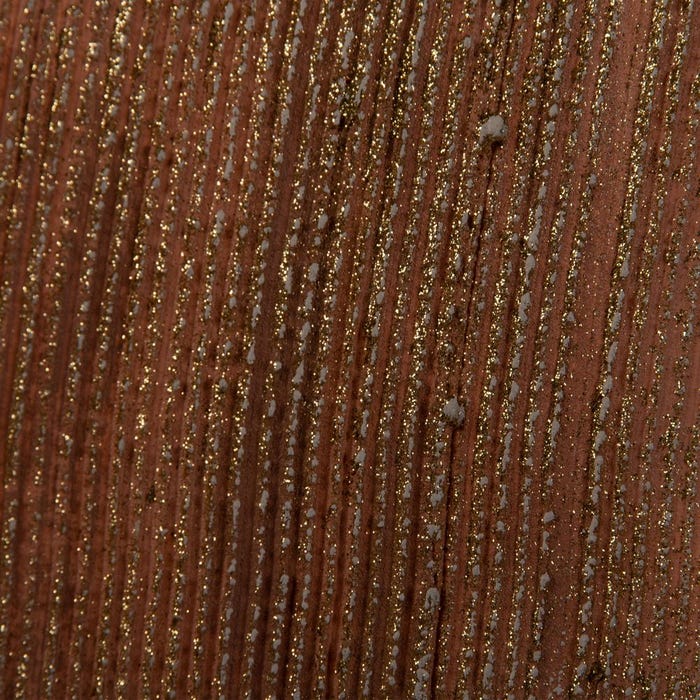 Pintura abstrata pintada à mão sobre tela em moldura de madeira