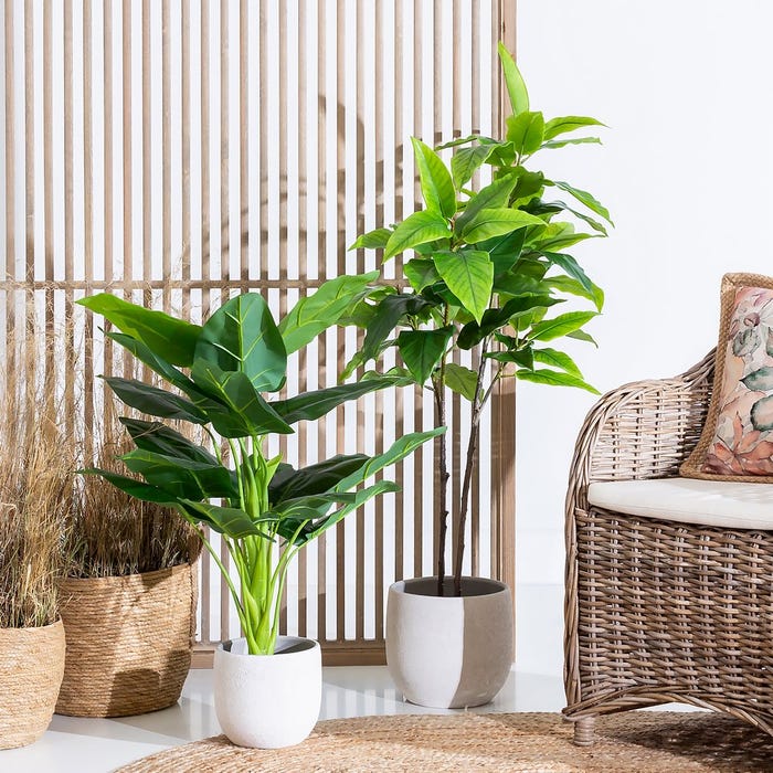 Artificial Green Cala Plant Decoration 95 Cm