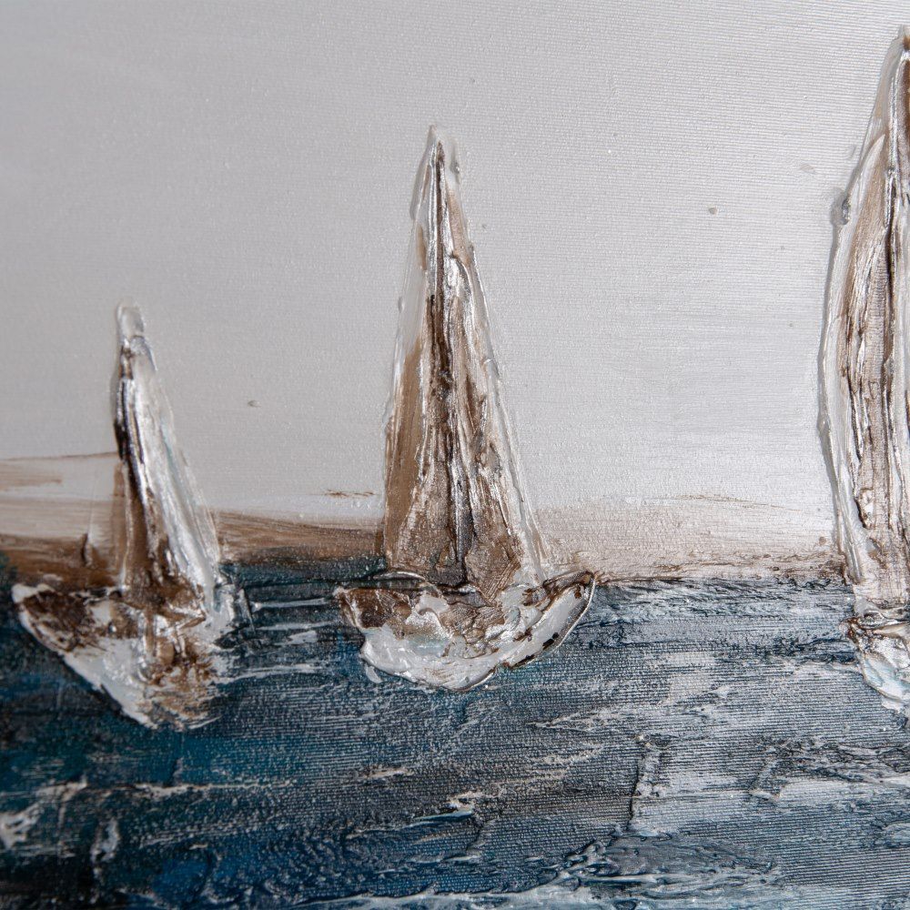 Pintura feita à mão sobre tela de algodão