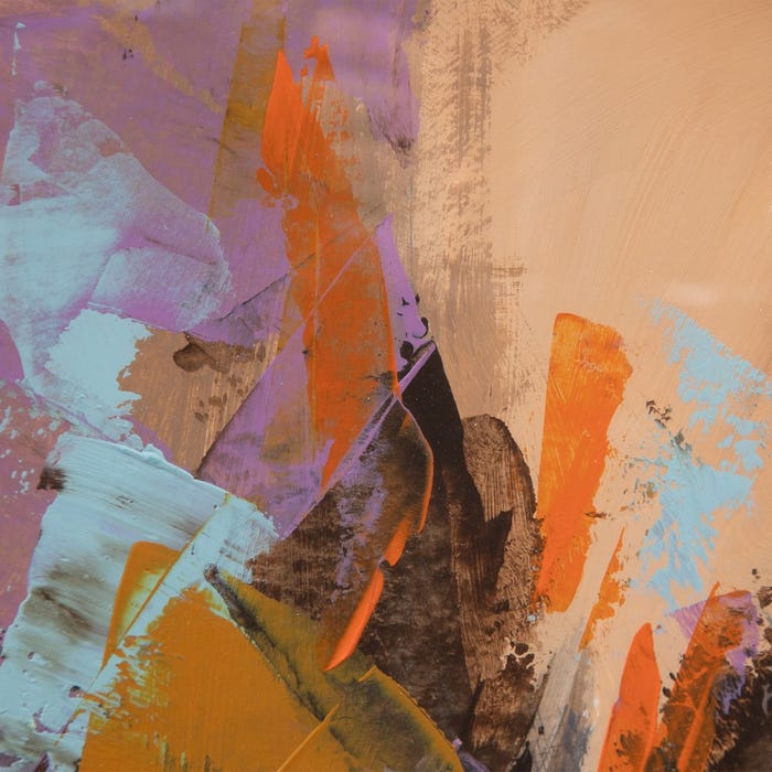 Cuadro Pintura Mujeres 2/M Marrón Pino 63,50 X 85 X 6 Cm