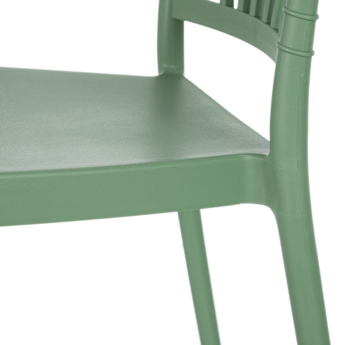 Silla Verde Menta Polipropileno 44,50 X 52,50 X 90 Cm