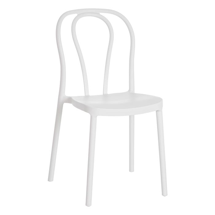 Silla Blanco Polipropileno 43 X 53 X 85 Cm