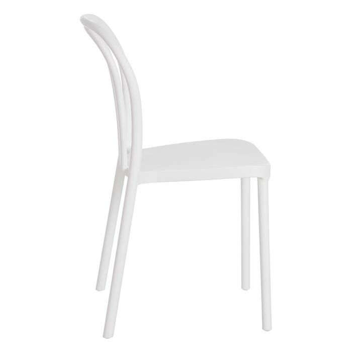 Silla Blanco Polipropileno 43 X 53 X 85 Cm