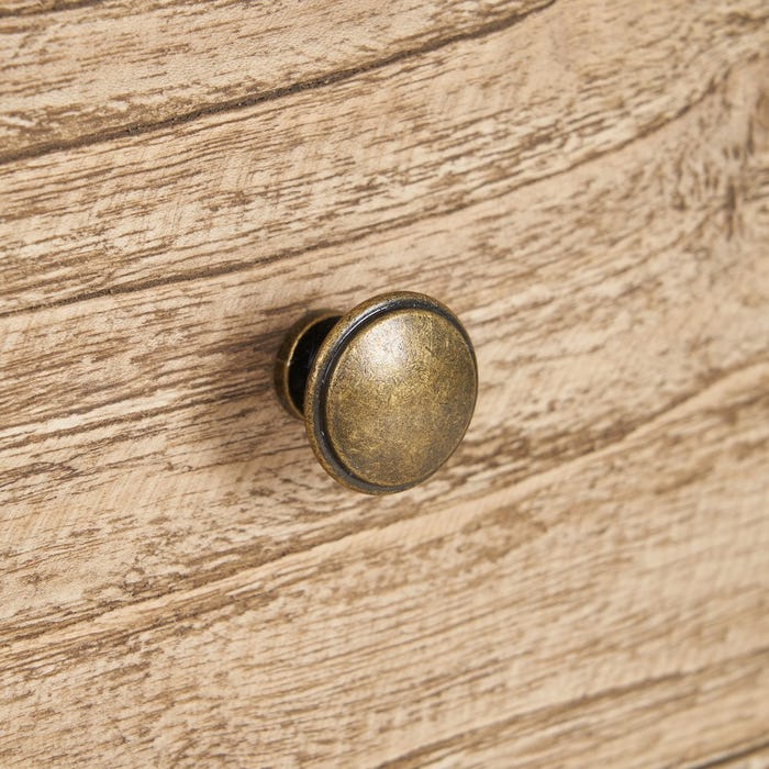 Consola Natural Madera Mindi Entrada 150 X 35 X 85 Cm