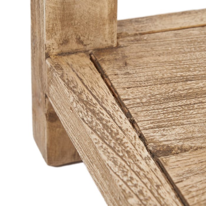 Consola Natural Madera Mindi Entrada 150 X 35 X 85 Cm