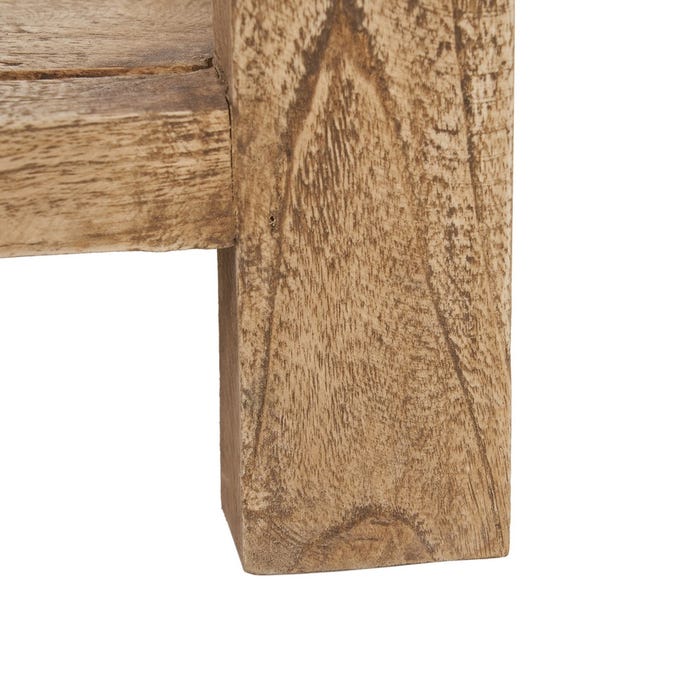 Consola Natural Madera Mindi Entrada 150 X 35 X 85 Cm