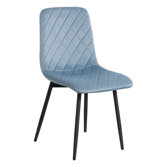 Silla Azul Hielo Dm-Metal 44 X 55 X 86 Cm