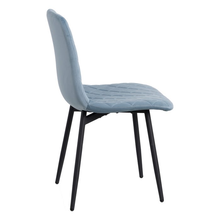 Silla Azul Hielo Dm-Metal 44 X 55 X 86 Cm