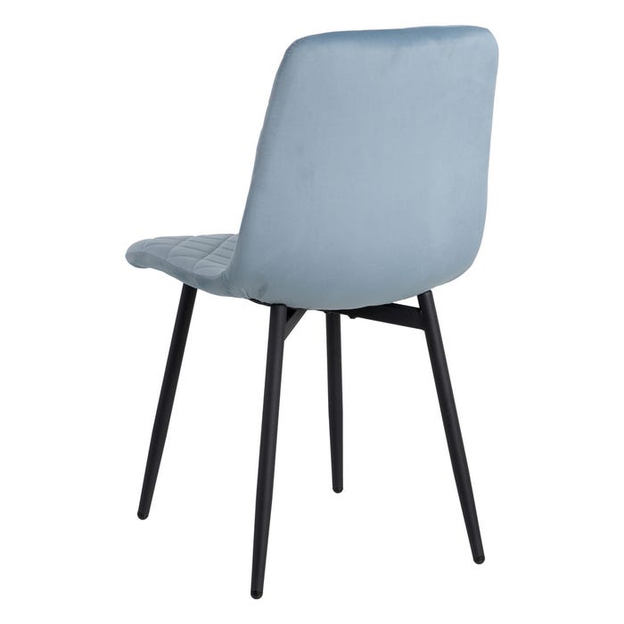 Silla Azul Hielo Dm-Metal 44 X 55 X 86 Cm