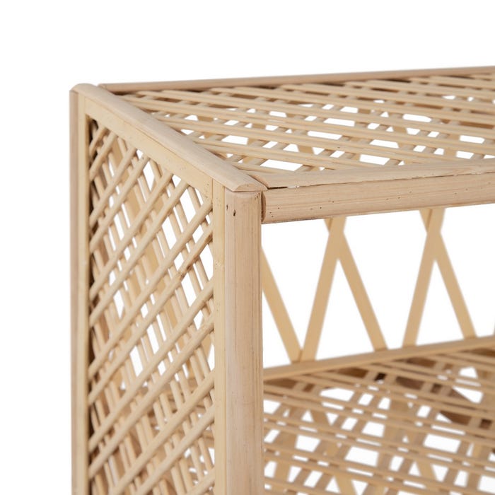 Estantería Natural Bambú Salón 64 X 34,50 X 171 Cm