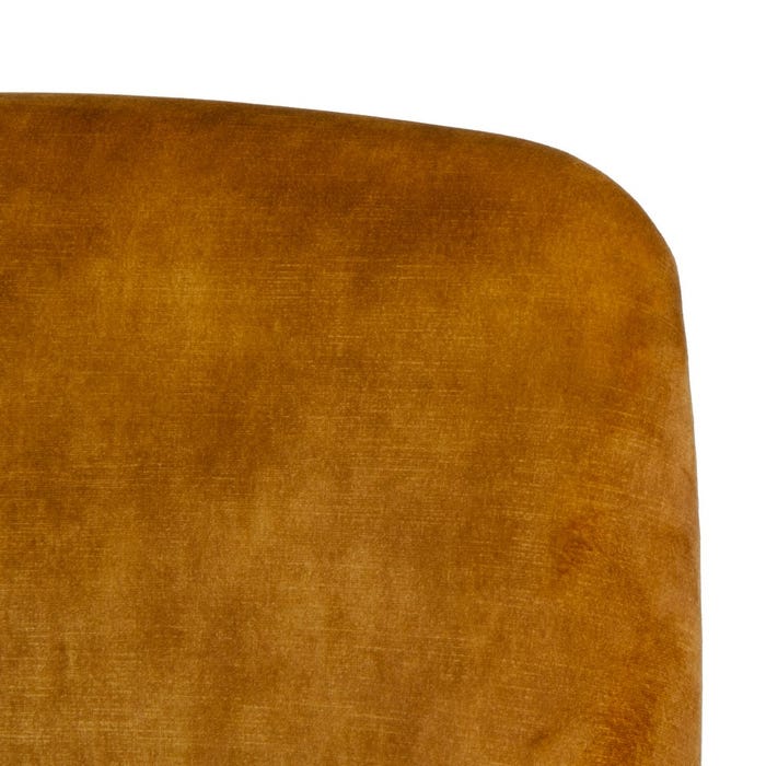 Sillón Ocre Tejido-Madera Salón 77 X 64 X 88 Cm