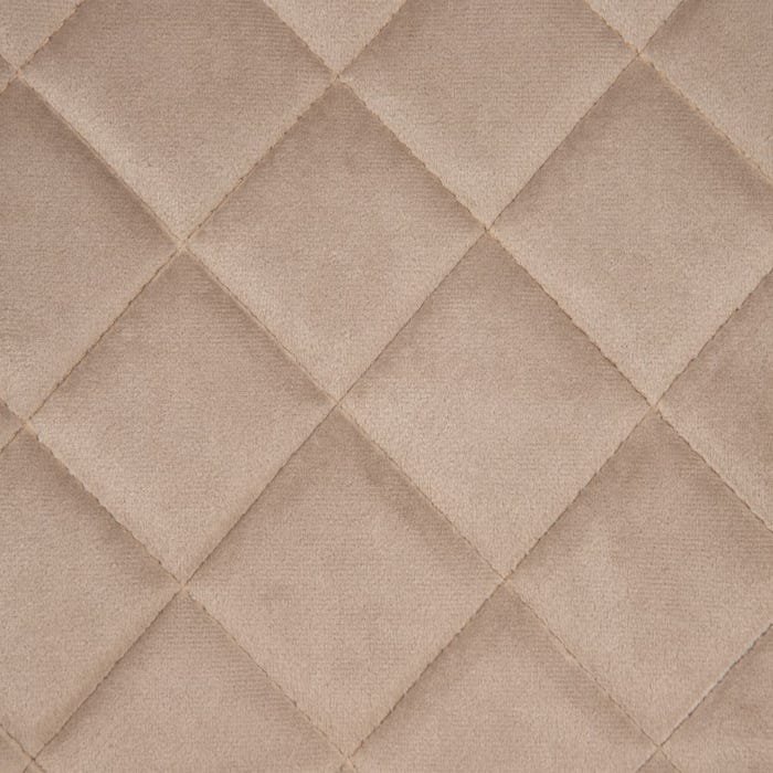 Silla Terciopelo Taupe Salón 45 X 47 X 84,50 Cm