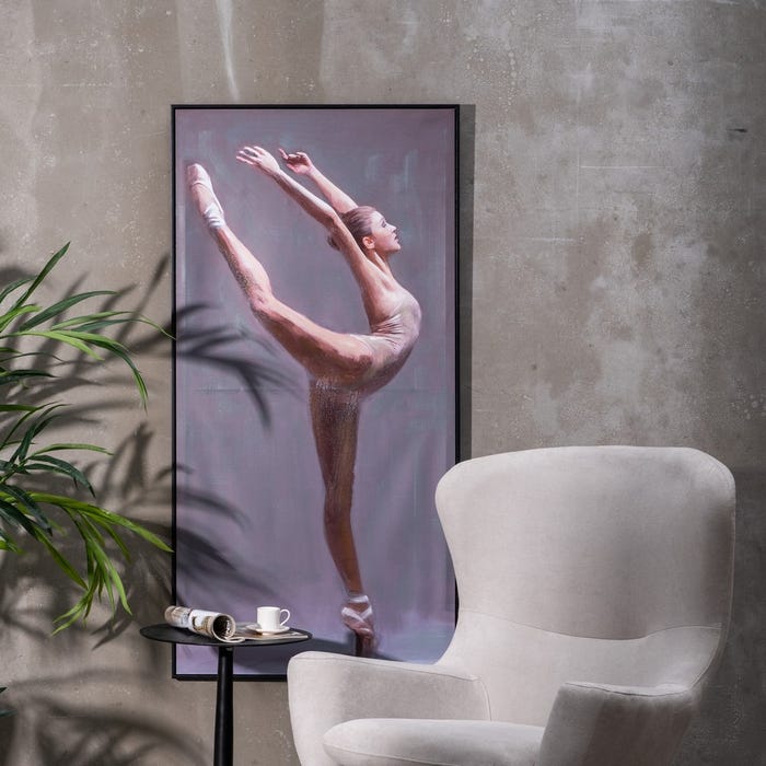Painting Dancer Canvas Decoration 70 X 3.50 X 140 Cm