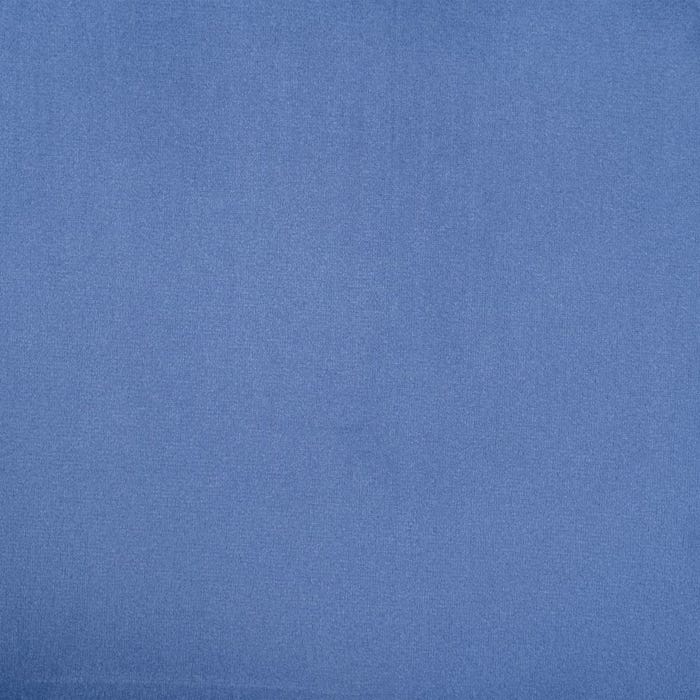 Poltrona de tecido de veludo azul e metal 76 x 64 x 77 cm