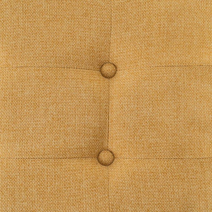 S/2 Banqueta-Baúl Mostaza Tejido-Madera 102 X 41 X 43 Cm