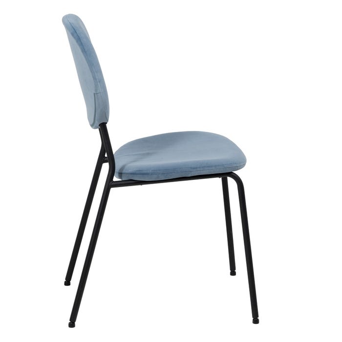 Silla Azul Dm-Metal 45,50 X 53,50 X 82,50 Cm