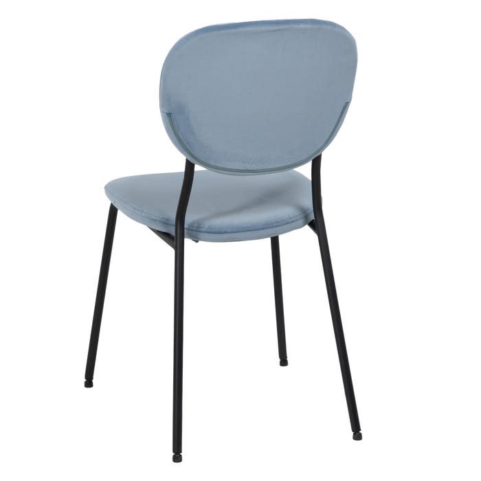 Silla Azul Dm-Metal 45,50 X 53,50 X 82,50 Cm