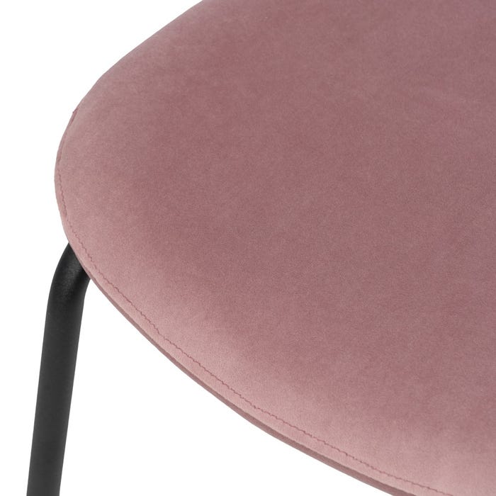 Silla Rosa Dm-Metal 45,50 X 53,50 X 82,50 Cm