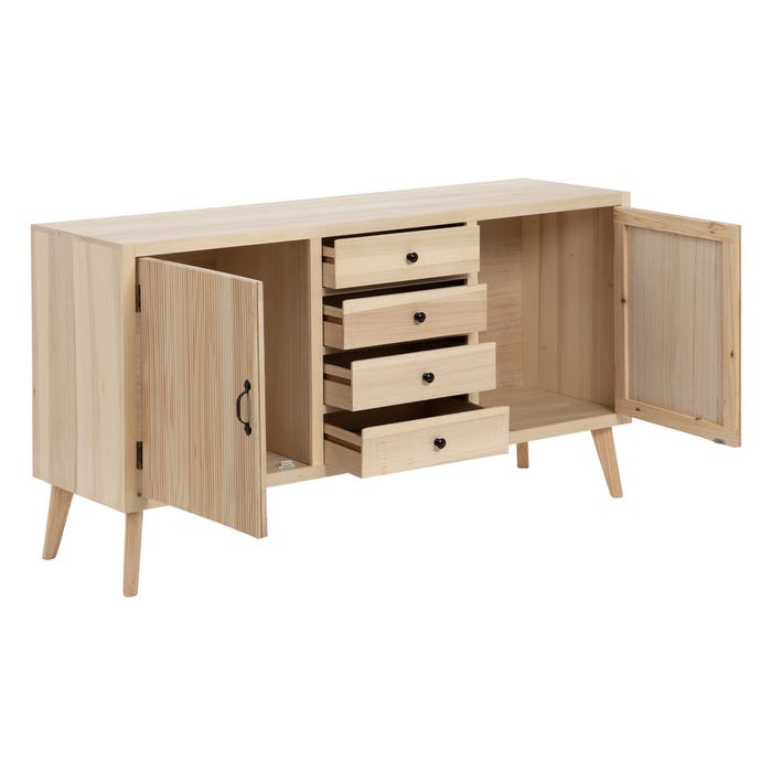 Buffet Natural Dm-Madera 140 X 40 X 76 Cm