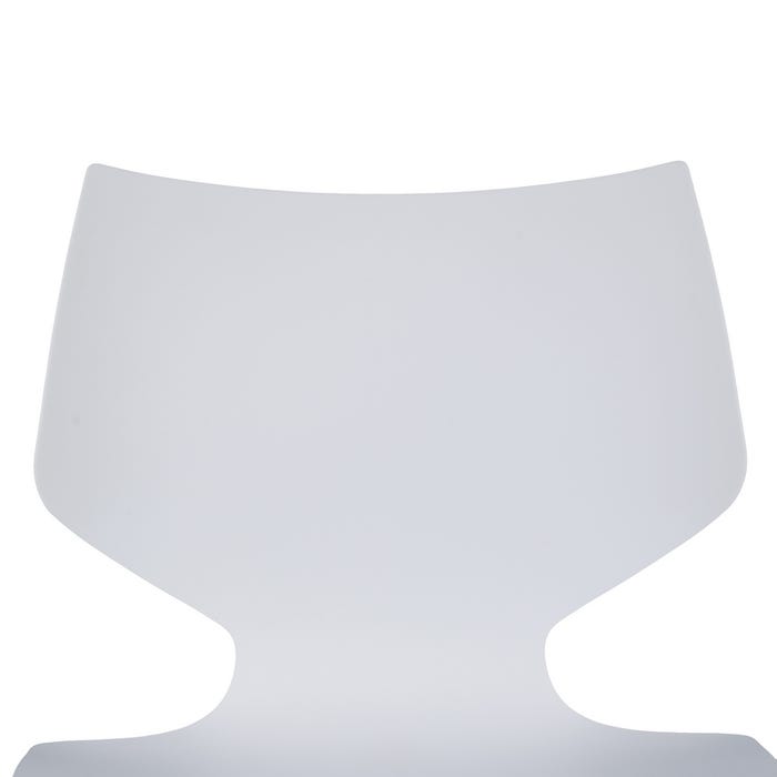 Silla Blanco Pp Salón 43 X 42 X 79 Cm