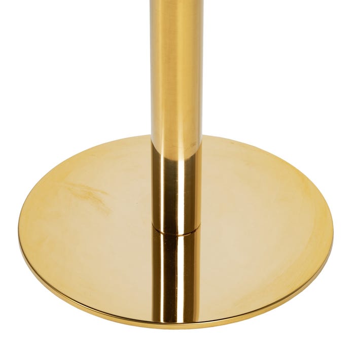 Mesa Auxiliar Negro-Oro 60 X 60 X 60 Cm