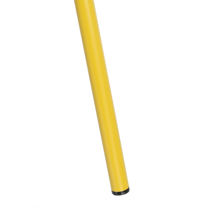 Silla Amarillo Pp/Metal 46,50 X 50 X 83 Cm