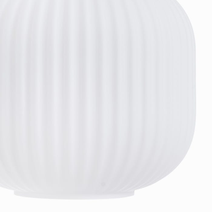 Lámpara Techo Blanco-Natural 20 X 20 X 30 Cm