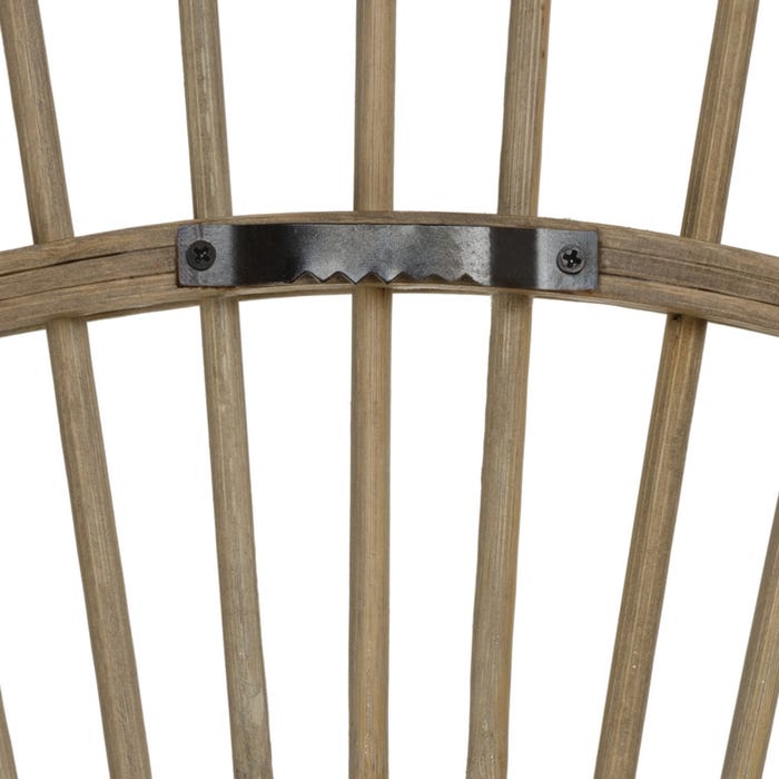 Espejo Natural Bambú Decoración 83 X 3 X 95 Cm