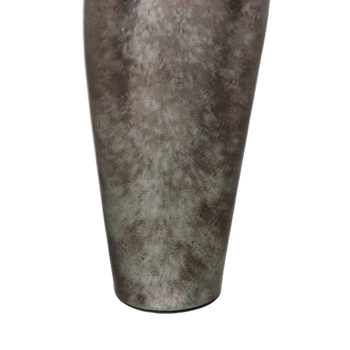 Garrafa de prata decorativa 15 x 13 x 54 cm