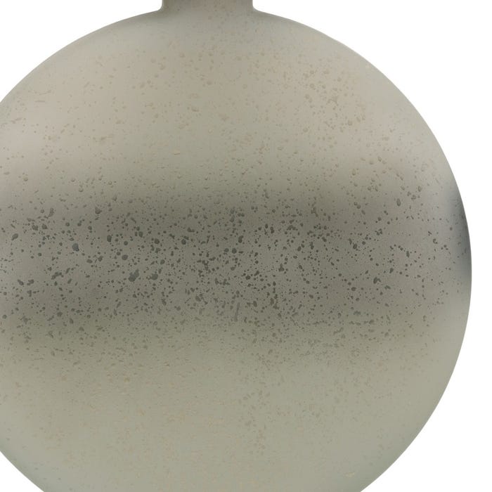 Garrafa Decorativa Cinza-Prata 30 X 7 X 39 Cm