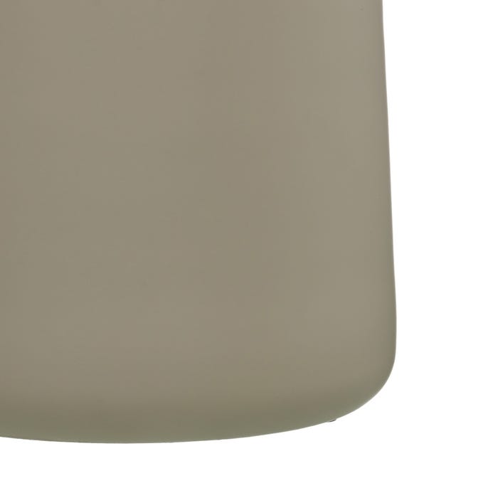 Botella Decorativa Beige-Plata 20 X 11 X 53 Cm