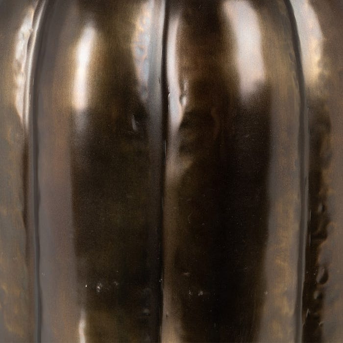Lámpara Mesa Bronce Tejido-Metal 48,50 X 48,50 X 87 Cm