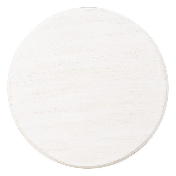 Mesa Blanco Rozado Dm-Madera Salón 60 X 60 X 73 Cm