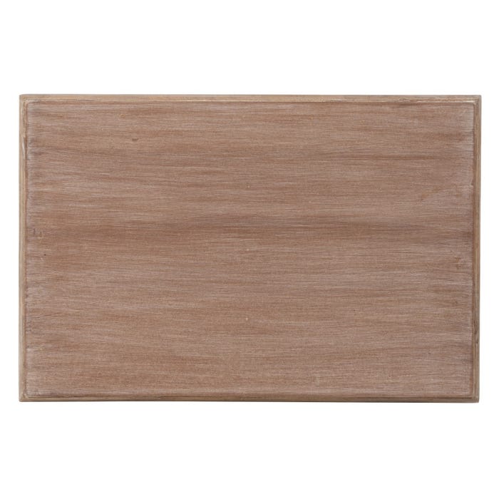 Mesa Gris Dm-Madera Salón 69 X 46 X 69 Cm