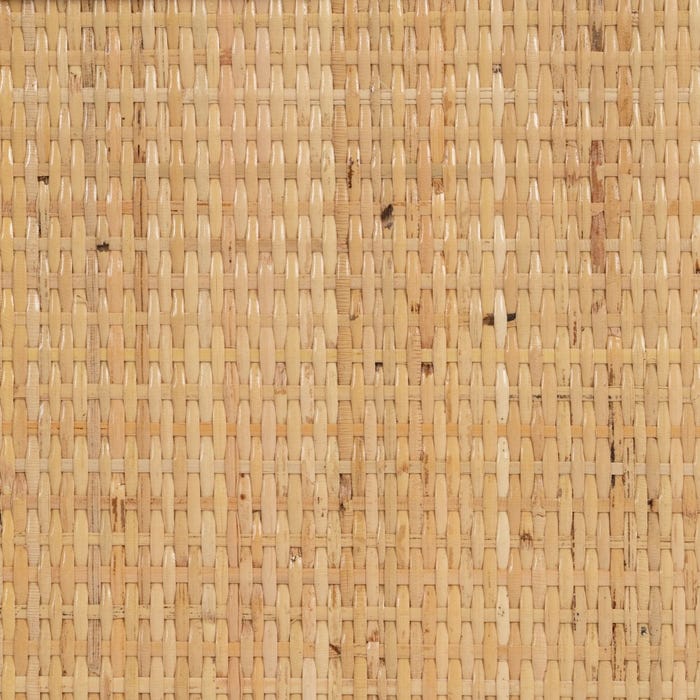 Mesa porta-revistas de vime natural para sala de estar 70 x 30 x 50 cm