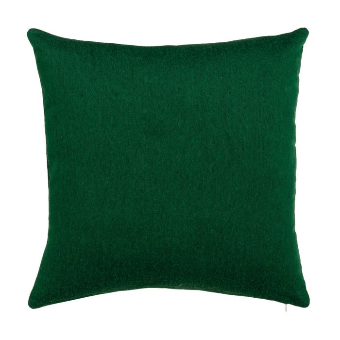 Cojín Paisaje Verde Algodón / Poliéster 45 X 45 Cm