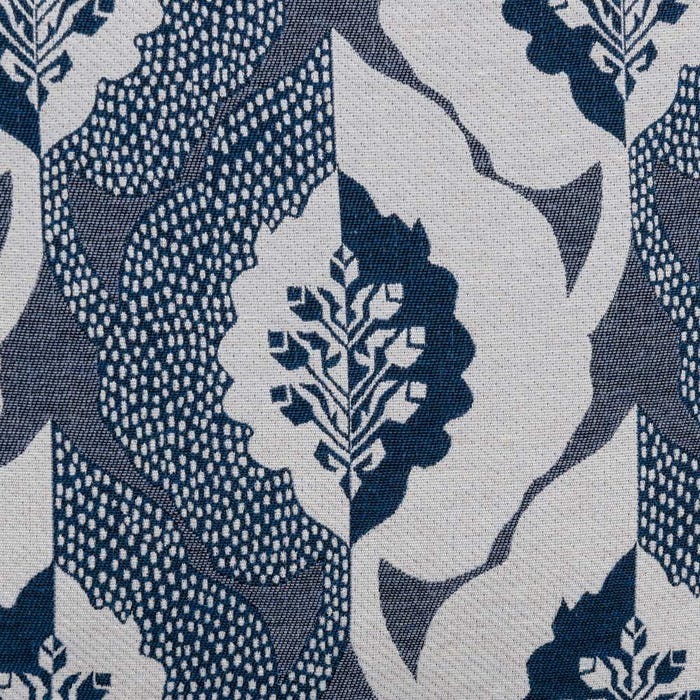 Cojín Estampado Azul Algodón / Poliéster 45 X 45 Cm