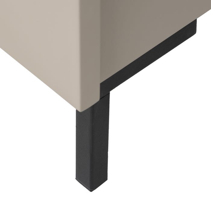 Aparador Necto Taupe Dm-Metal Salón 113 X 31,30 X 85 Cm