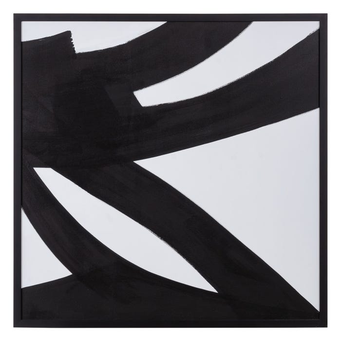 Pintura abstrata pintada à mão sobre tela em moldura de maca. 4 designs.