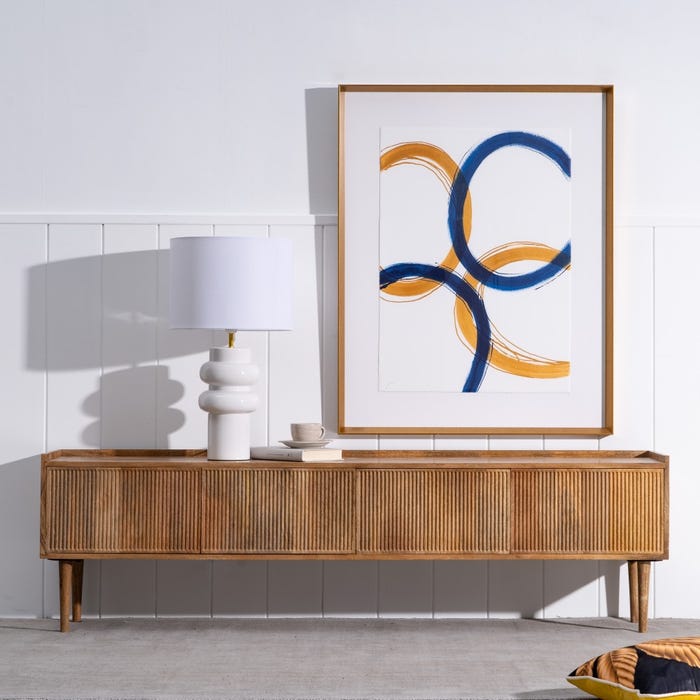 Pintura feita à mão em papel pardo