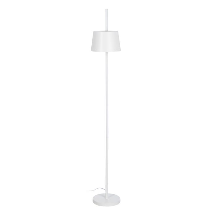 Lámpara Suelo Blanco Metal Iluminación 35 X 35 X 150 Cm