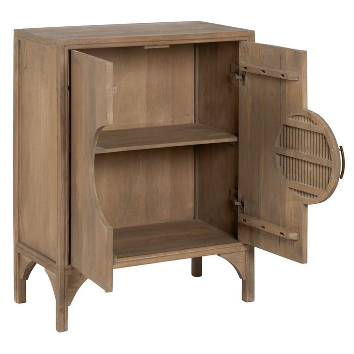 Mueble Recibidor Natural 92 X 46,30 X 117,30 Cm