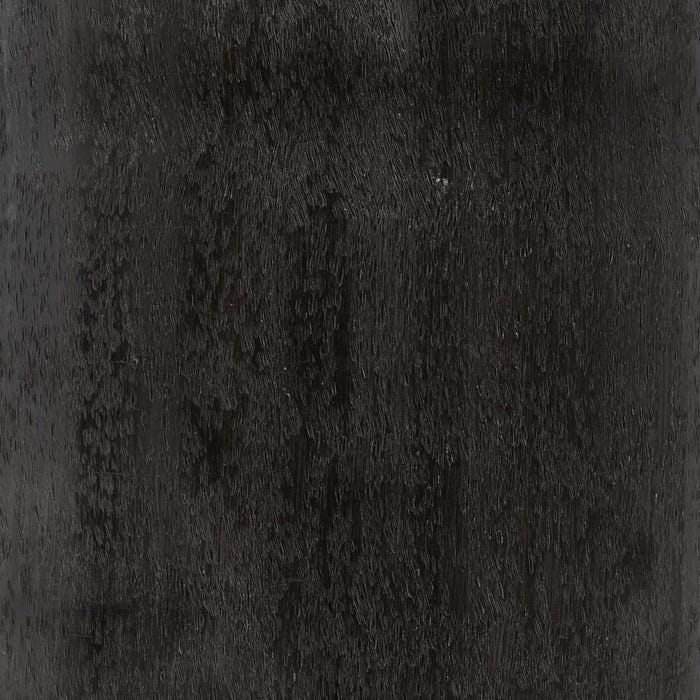 Vaso de alumínio preto para decoração 33 x 33 x 100 cm
