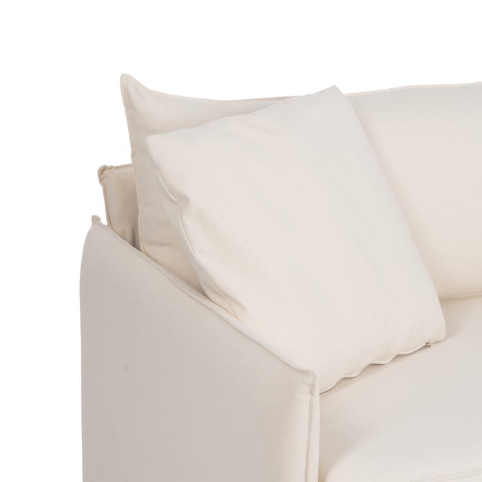 Sofá-Cama Nido Crema Tejido Salón 200 X 94 X 86 Cm