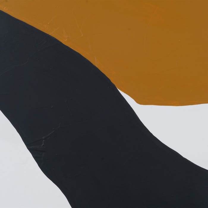 Pintura abstrata pintada à mão sobre tela em moldura de maca. 2 modelos.