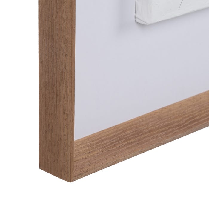 Pintura abstrata pintada à mão sobre tela em moldura de maca. 2 modelos.